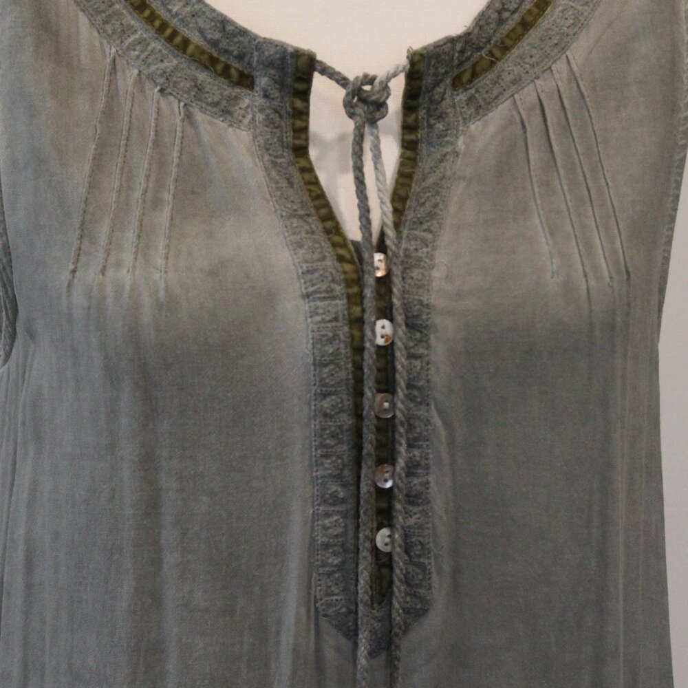 Oddy Light Green Sleeveless Dress Size Medium - Picture 8 of 11